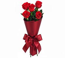 Букет 5 Красных роз Эдлесс Лав в Кокреке
