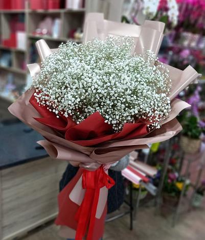 Букет цветов из: Гипсофила в Кокреке