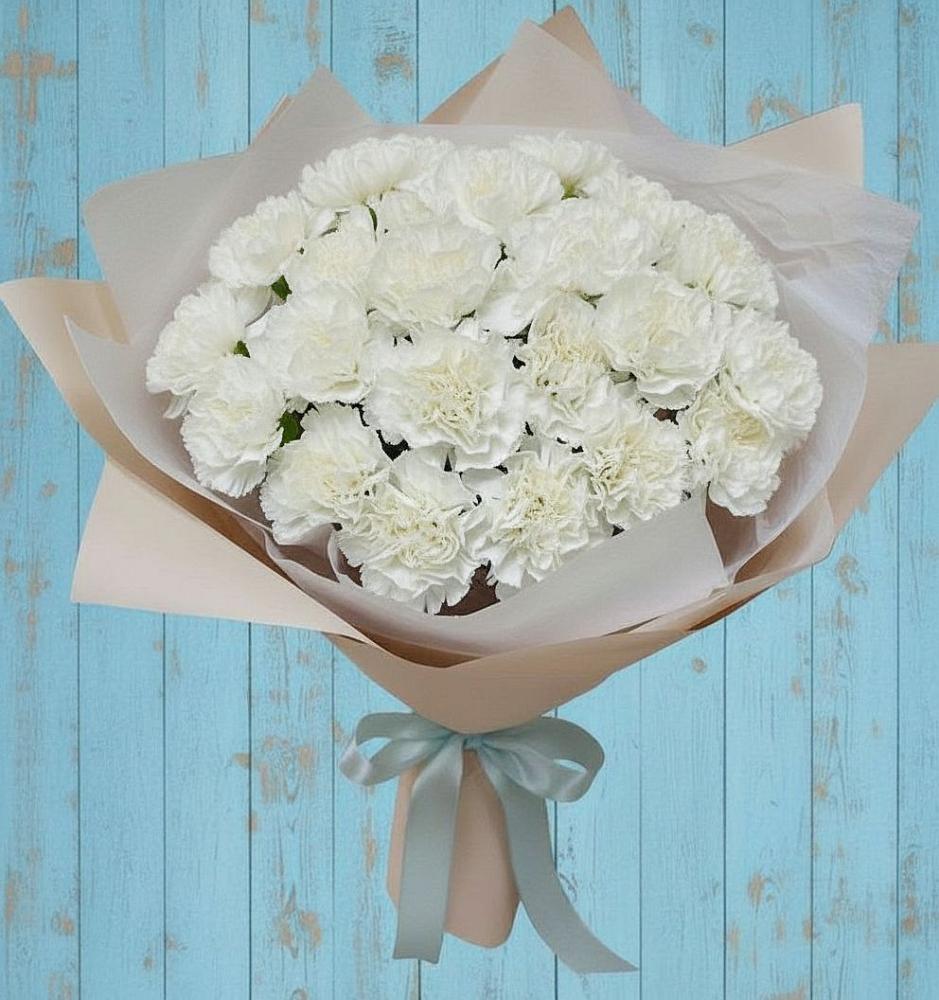 Букет цветов из: Гвоздики в Кокреке