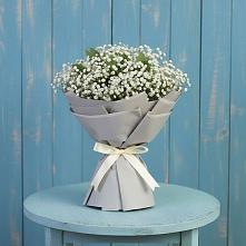 Букет цветов из:  Гипсофила в Кокреке