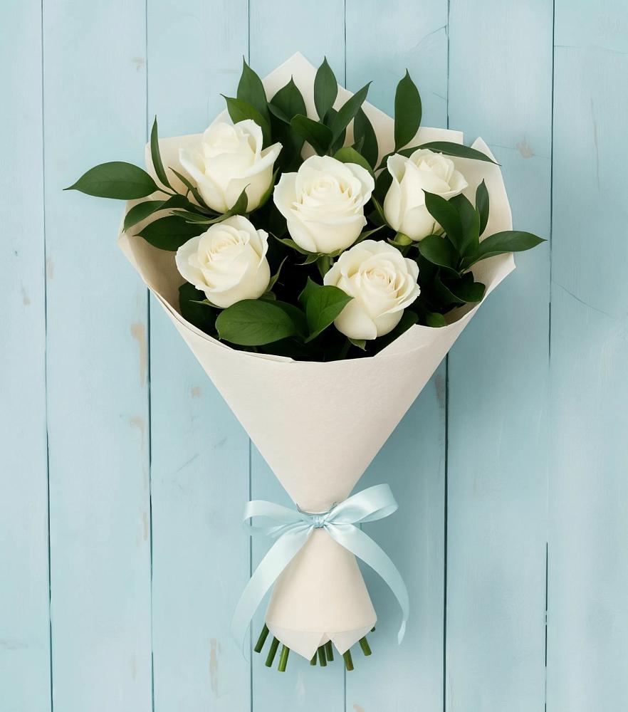 Букет цветов из: Розы в Кокреке