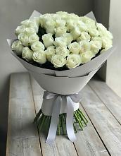 Букет 35 Белых роз в Кокреке