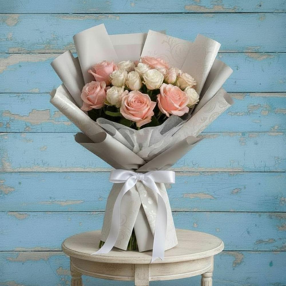 Букет цветов из: Розы в Кокреке