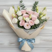 Букет цветов из:  Лизиантусы в Кокреке