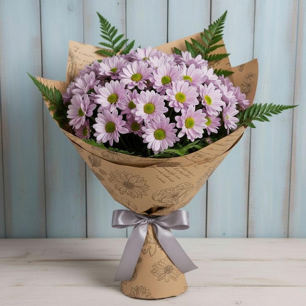 Букет цветов из: Хризантемы в Кокреке