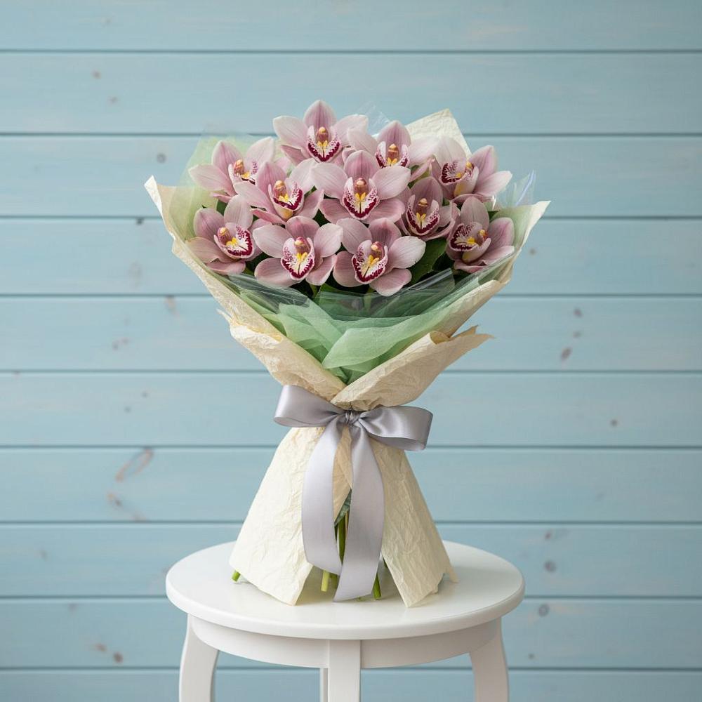 Букет цветов из: Орхидеи и Розы в Кокреке