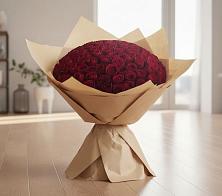 Букет 101 Красная роза в Кокреке