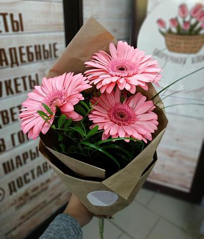 Букет цветов из: Герберы в Кокреке