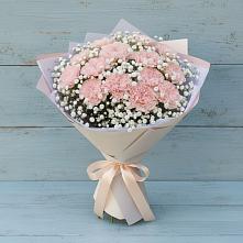 Букет цветов из:  Гвоздики в Кокреке