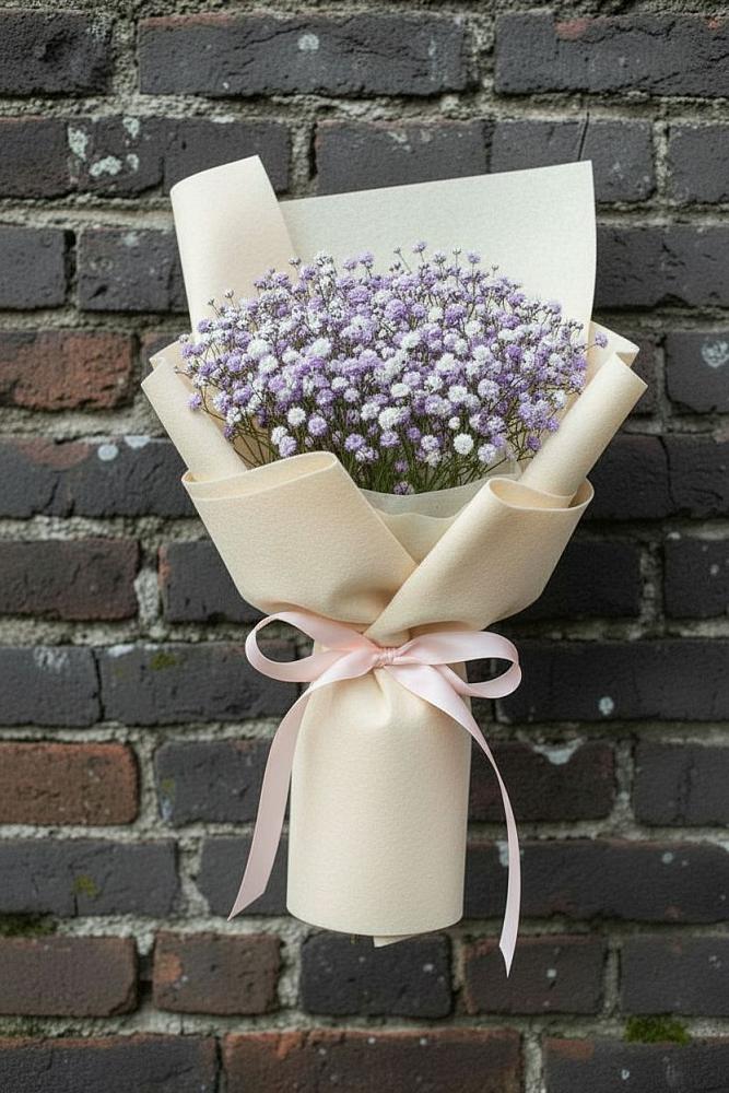 Букет цветов из: Гипсофила в Кокреке