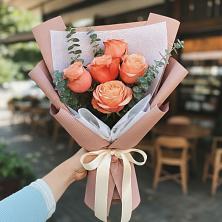 Букет цветов из:  Розы в Кокреке