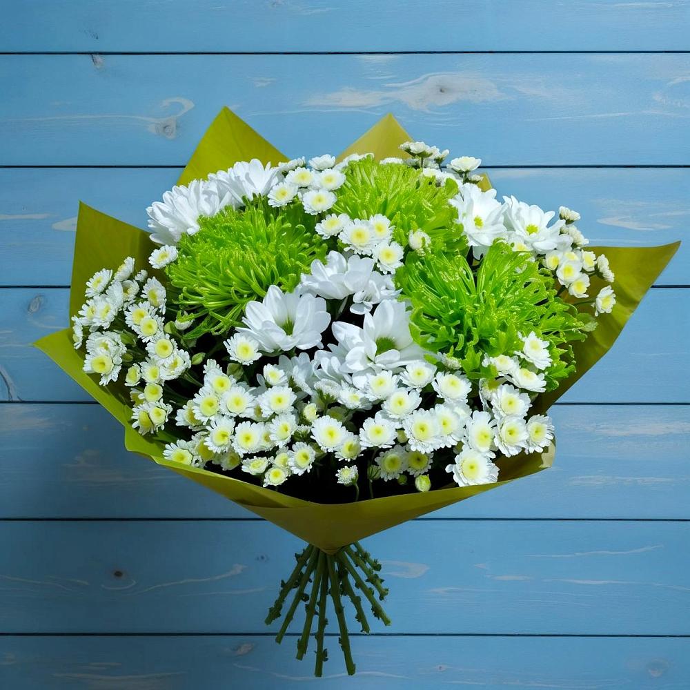 Букет цветов из: Хризантемы в Кокреке