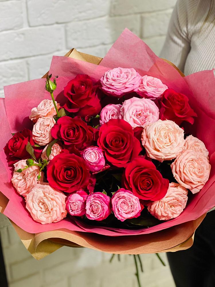 Букет цветов из: Розы в Кокреке