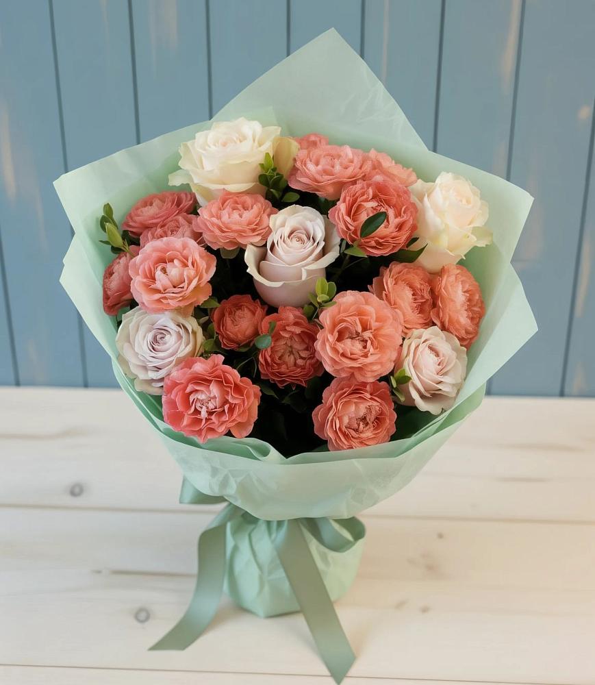 Букет цветов из: Розы в Кокреке