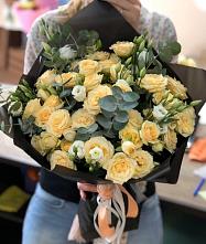 Букет цветов из:  Розы и Лизиантусы #REPLACE_PRED# Кокреке