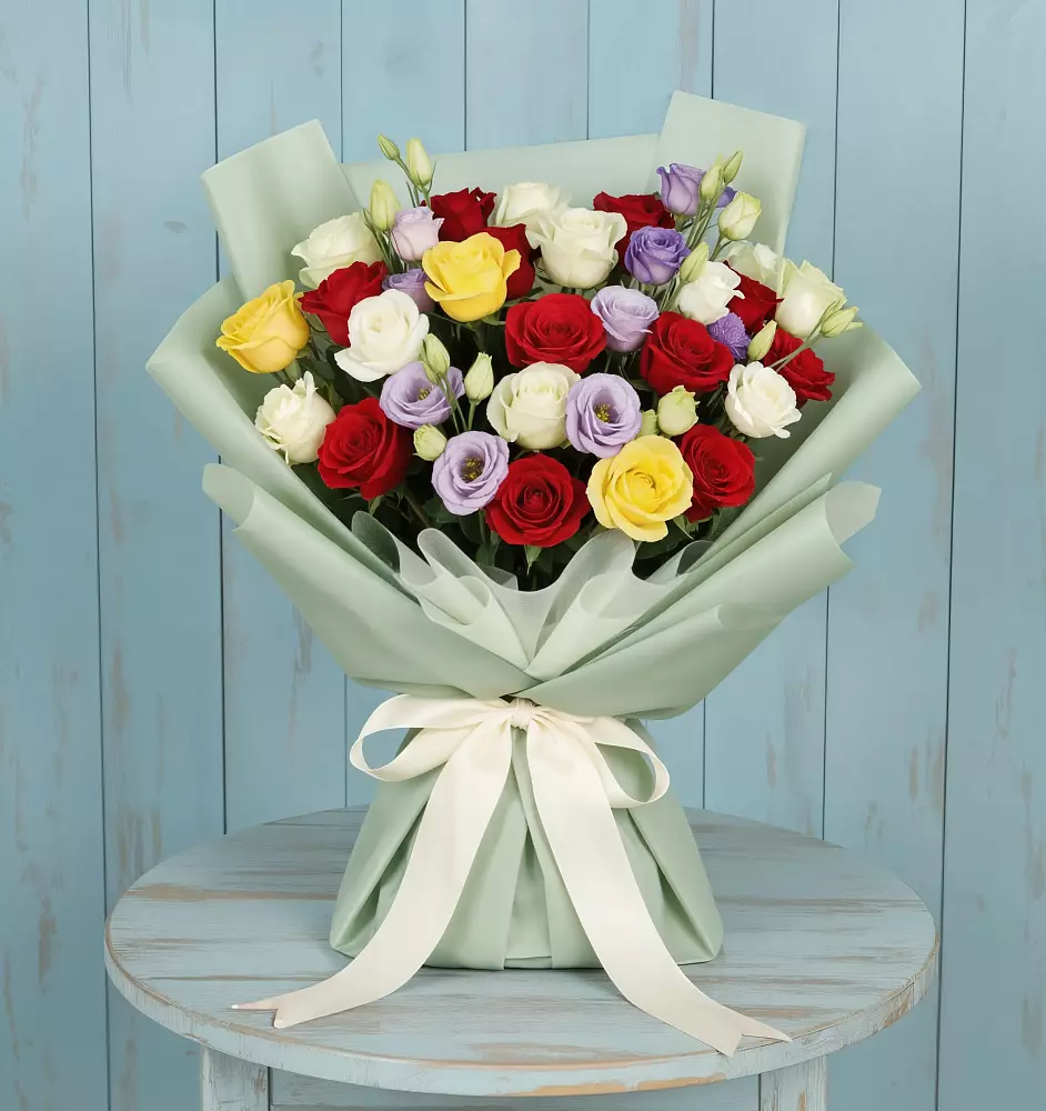 Букет цветов из: Розы в Кокреке