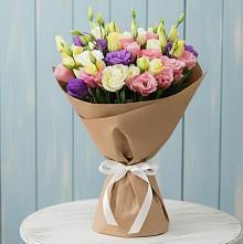 Букет цветов из:  Лизиантусы в Кокреке